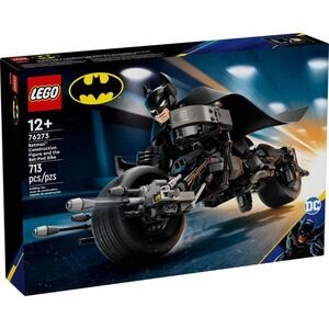 LEGO BATMAN CONSTRUCTION FIGURE & THE BAT-POD BIKE #76273 NEW SEALED